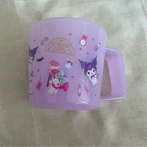 NEW Sanrio Purple Plastic Cup